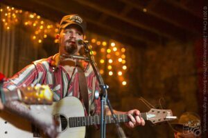 Riley (I) — Sam Doores + Riley Downing & the Tumbleweeds at the Brick Café, Woody Guthrie Folk Festival 16