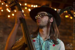 Dan (II) — Sam Doores + Riley Downing & the Tumbleweeds at the Brick Café, Woody Guthrie Folk Festival 16