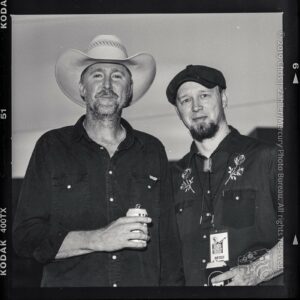 Stephen Lee & Paul Wilkes (Backstage) — 22nd Annual Woody Guthrie Festival, 2019