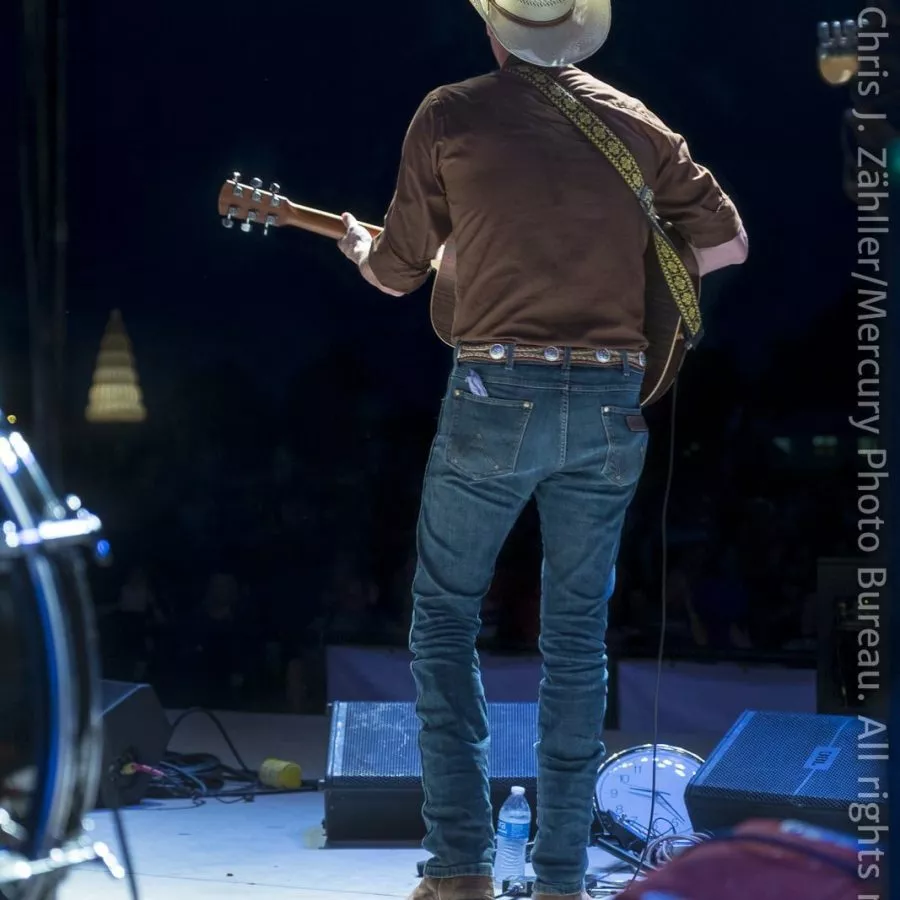 Jacob Tovar (View from Upstage) — 22nd Annual Woody Guthrie Festival, 2019