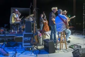 The Saddle Tramps (View from Stage Right) — 22nd Annual Woody Guthrie Festival, 2019