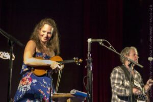 Megan Palmer & Sam Baker — Sam Baker at the Crystal Theatre, Woody Guthrie Folk Festival 16