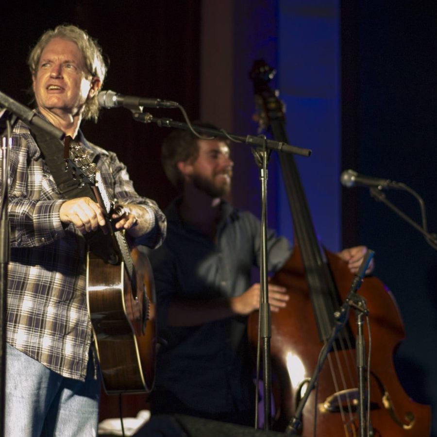 Sam & Erik — Sam Baker at the Crystal Theatre, Woody Guthrie Folk Festival 16