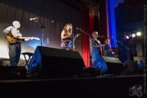 Audrey Auld Joins In — Sam Baker at the Crystal Theatre, Woody Guthrie Folk Festival 16