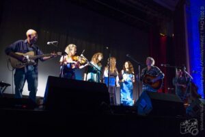 Jeannie and Marie Burns Join In — Sam Baker at the Crystal Theatre, Woody Guthrie Folk Festival 16
