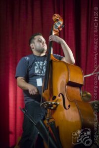 Bassist David Quinday — 17th Annual Woody Guthrie Folk Festival, 2014