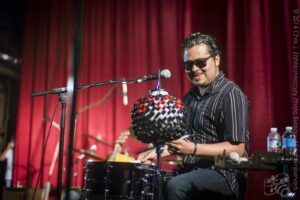 Percussionist Carlos Rodriguez — 17th Annual Woody Guthrie Folk Festival, 2014