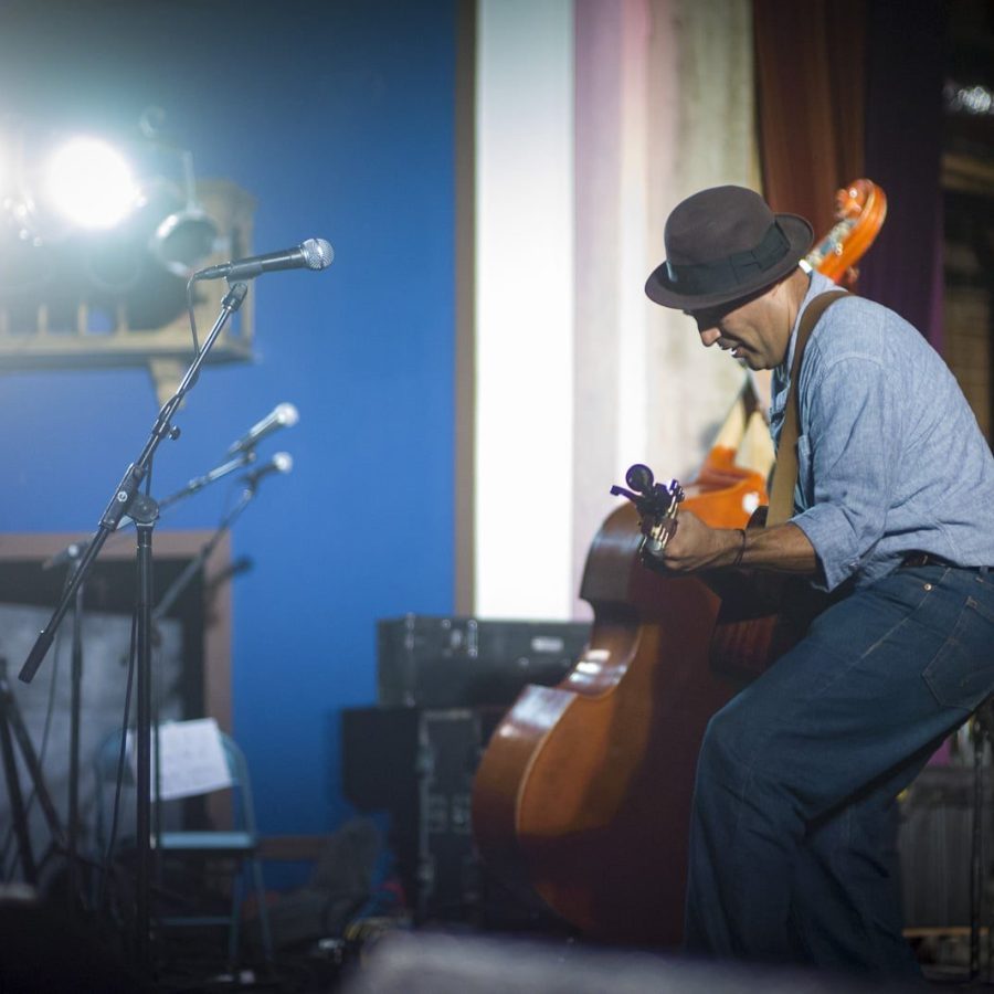 Lance Canales Gettin' Down — 17th Annual Woody Guthrie Folk Festival, 2014