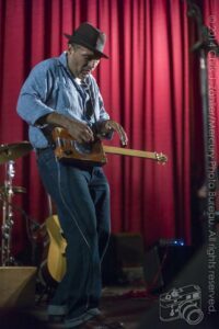 Lance with Slide — 17th Annual Woody Guthrie Folk Festival, 2014