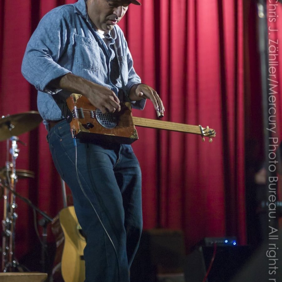 Lance with Slide — 17th Annual Woody Guthrie Folk Festival, 2014