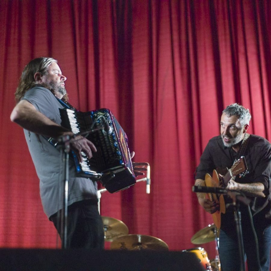 Rad & John Wort Hannam — 17th Annual Woody Guthrie Folk Festival, 2014