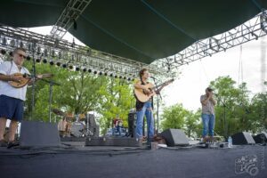 Steve Fisher, T. Z. Wright, Lori Holyfield, & John Williams — 17th Annual Woody Guthrie Folk Festival, 2014