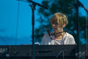 SONiA at Keyboard — 17th Annual Woody Guthrie Folk Festival, 2014