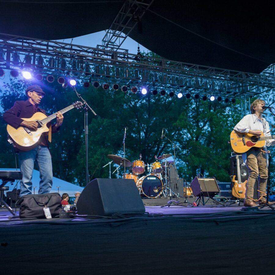 Don Cognosenti Joins SONiA disappear fear — 17th Annual Woody Guthrie Folk Festival, 2014