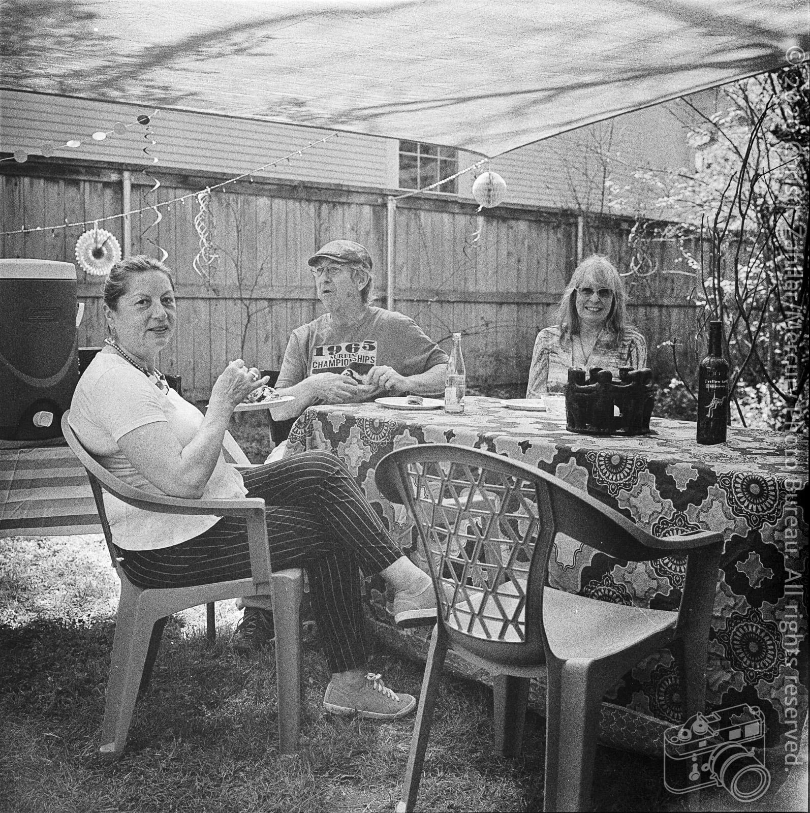 Rita, Terry, & Jean — Chris J. Zähller Birthday Celebration