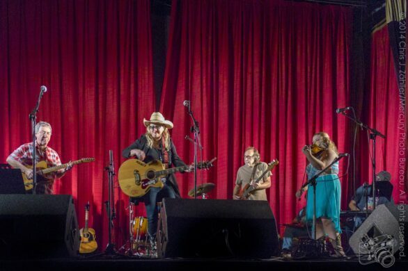 Terry “Buffalo” Ware, Nancy Apple, Don Morris, Lauren Lee, & T. Z. Wright — 17th Annual Woody Guthrie Folk Festival, 2014